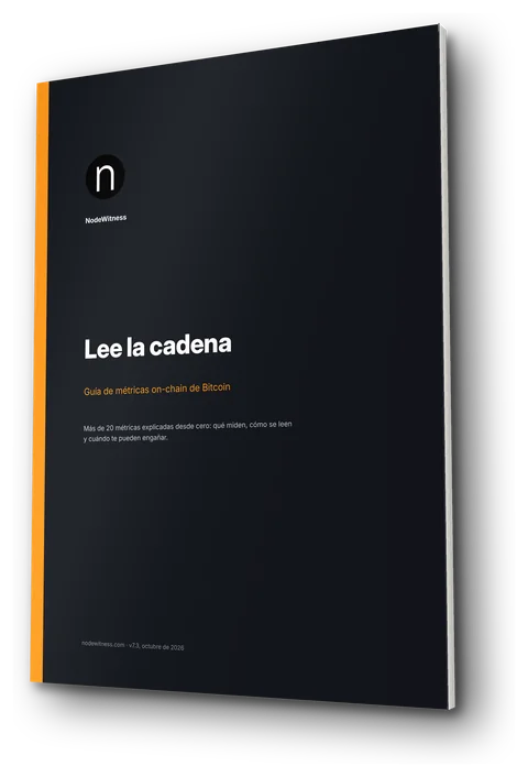 Cover of the Lee la cadena guide with two chart pages